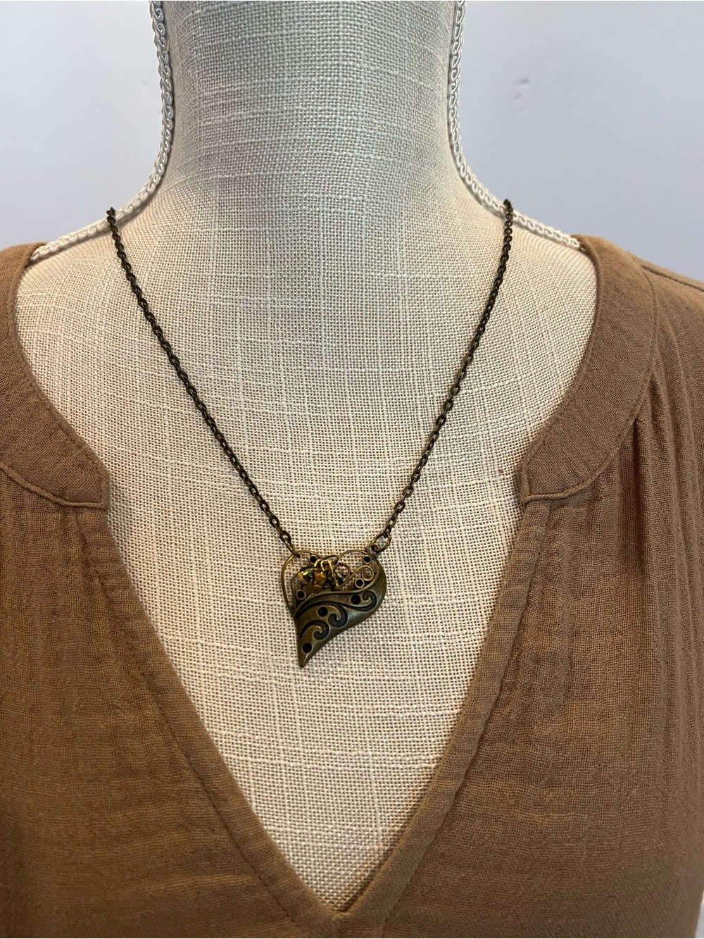 Filigree Heart Necklace